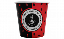 Pappbecher Espressobecher Coffee To Go Becher 100 ml 0,1l 4 oz 1000 Stück made in DE